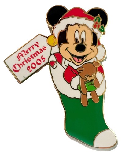 Japan M&P Mickey & Minnie Mouse Christmas 2005 LE 500 Disney Pin