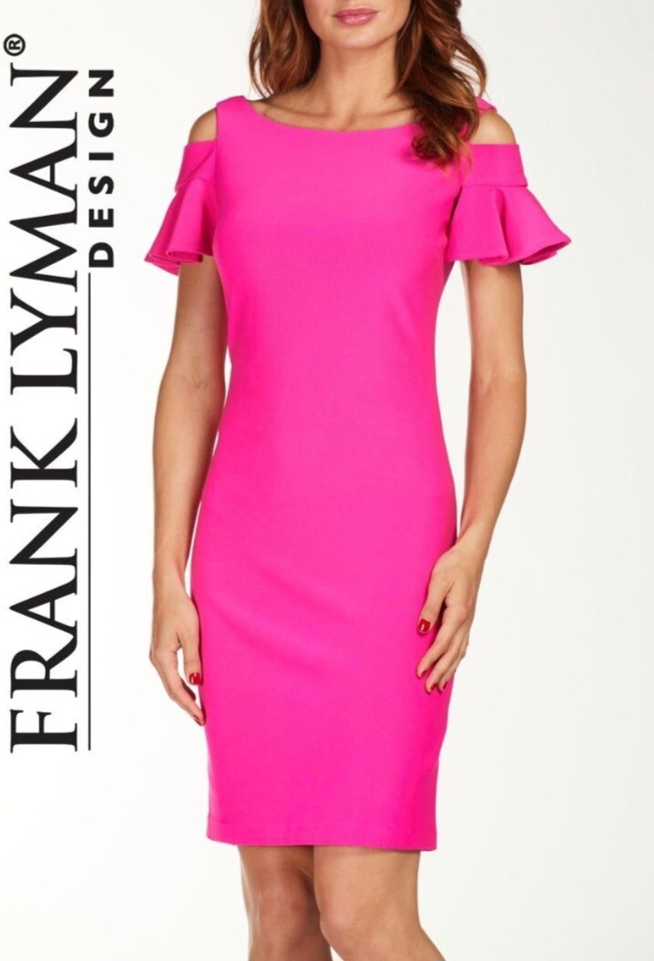 frank lyman pink dress Frank Lyman, V-Neck, Maxi Dress, Pink STYLE 258716U | Free UK & Ireland Shipping