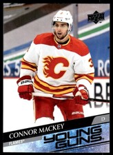2020-21 Upper Deck Young Guns Connor Mackey Rookie Calgary Flames #707 R94