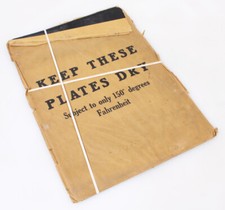 Photographic Black Metal Plates - Vintage, Set of 3 10x14.25"