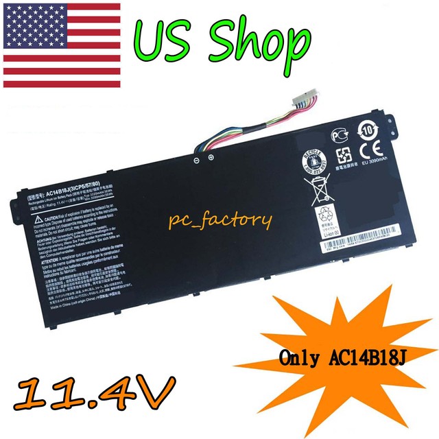 Acer ac14b18j аккумулятор Acer ac14b18j аккумулятор