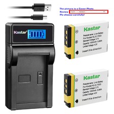 Kastar Battery LCD Charger for Kodak KLIC-7003  Kodak EasyShare Z950 Camera