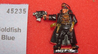 ASTRA MILITARUM Commissar With Pistol METAL Warhammer 40K