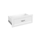 ClosetMaid 1882 Style+ 10" x 25" White Shaker Drawer Kit for 25" W Style+ Tower