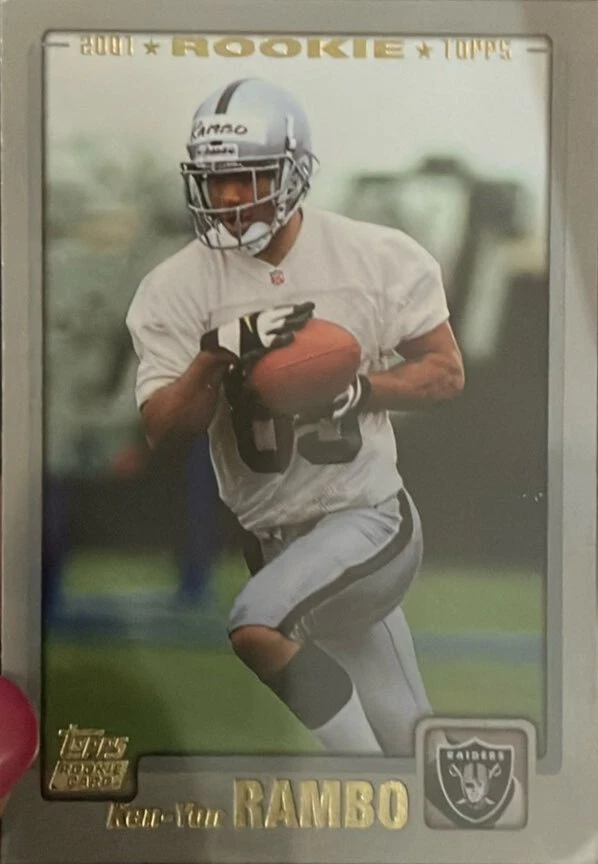 2001 Topps #319 Ken-Yon Rambo Rookie Card - Image 2 of 2