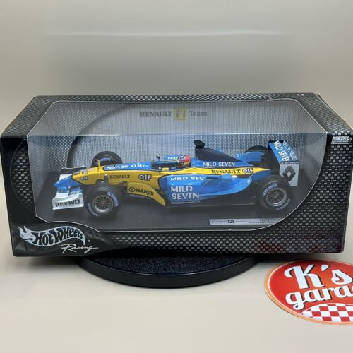 Hot Wheels 1/18 Renault R23 Fernando Alonso #8 2003 MILD SEVEN Decals C1546