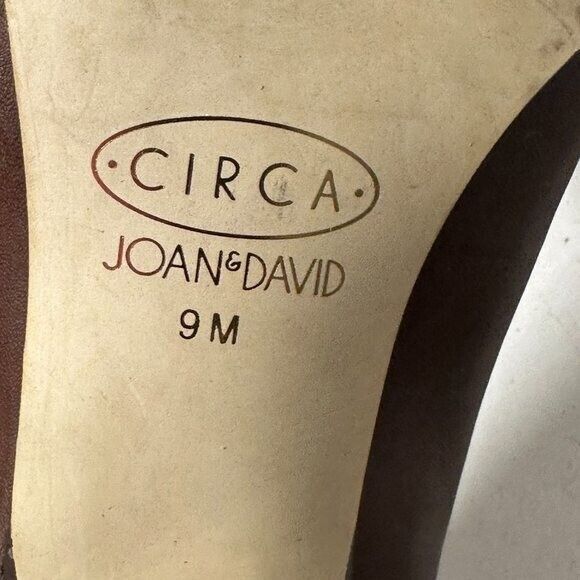 Joan & David Circa Pumps Brown Size 9 Moccasin Fr… - image 5