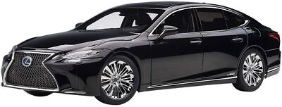 1/18 Scale Lexus LS500H 2018 (Black) Model Car by AUTOart 78868 