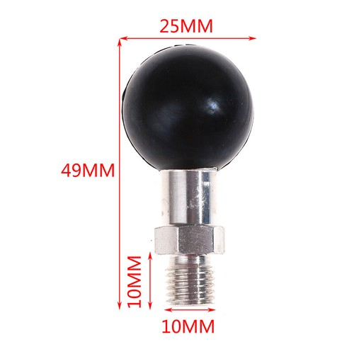 New Ball Base M10 X 1.25 Male Thread Mount Motorcycle Motorbike For Ram Moun.$r - Picture 6 of 12