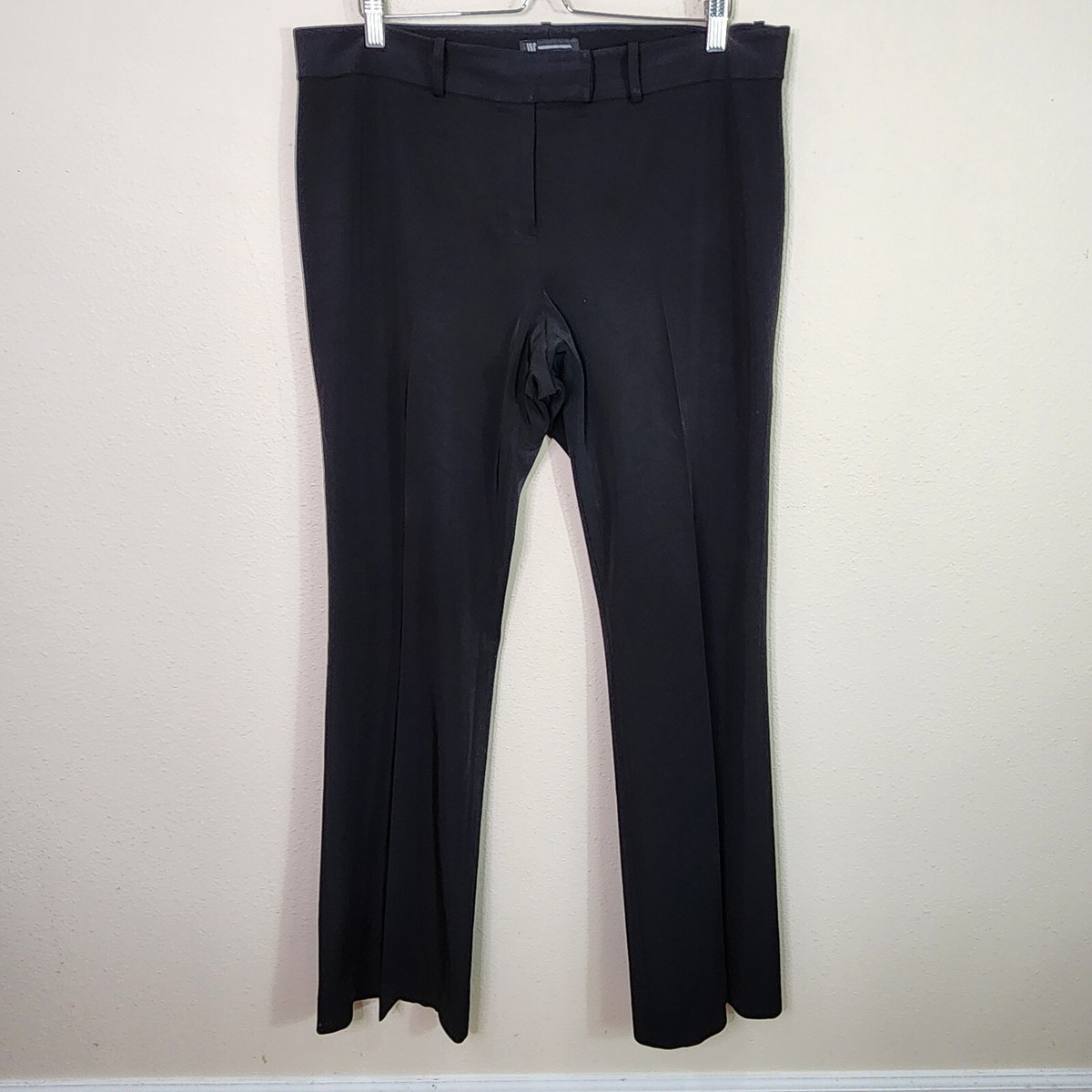 International Concepts Women's Black Dress Pants Workwear Size 12 x 34  Slacks | eBay