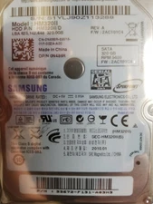 Samsung HM320II HM320II/D, FW: 2AC101C4 320GB 2.5" Hard Drive 33672-F131-A63H3