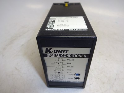 M-SYSTEM KVS-4Z-B SIGNAL CONDITIONER K-UNIT SIGNAL TRANSMITTER WITH BASE