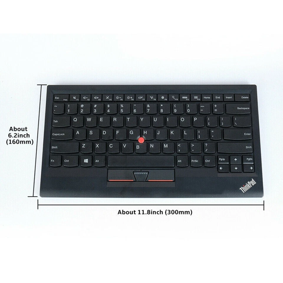 New Lenovo Thinkpad KU-1255 Compact USB Keyboard With TrackPoint 0B47190 - Bild 2 von 4