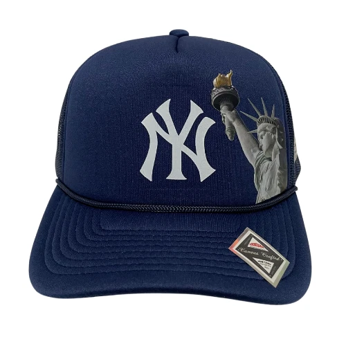 Sombrero de camionero Blue Yankees  Foto 2 de 4