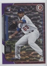 2015 Bowman Purple Ice 46/50 Yimi Garcia #132 0c6