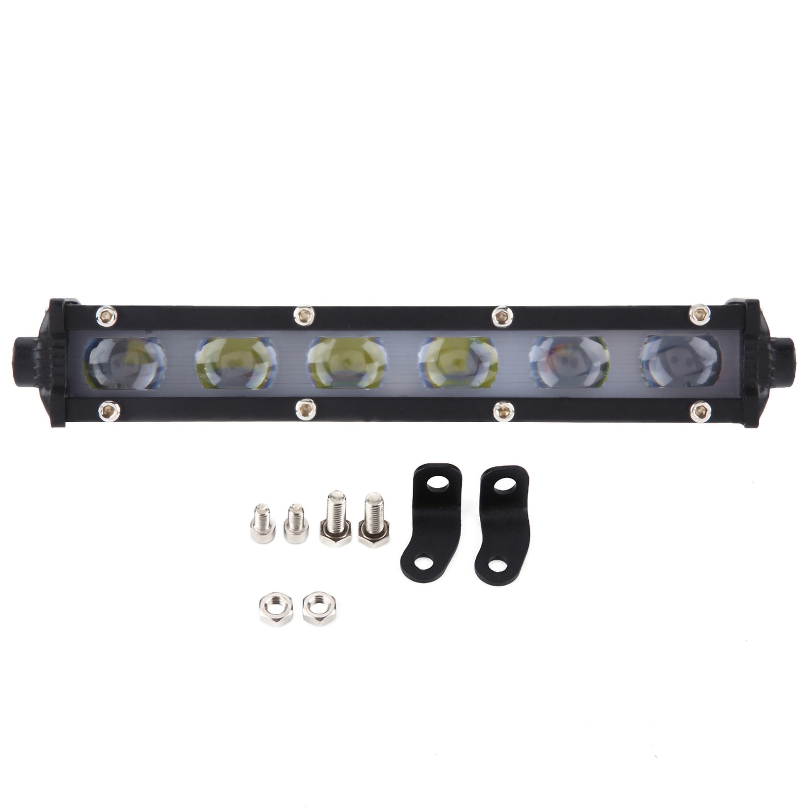 2-Pack Bright 60W LED Light Bar For Clear Vision Offroad Driving SUV NTYW