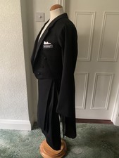 Brackleys Mens Black Ballroom Tail Suit Excellent Condition 