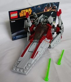 Lego 75039 Star Wars V-Wing Complete Build NO Minifigures NO Manual NO Box