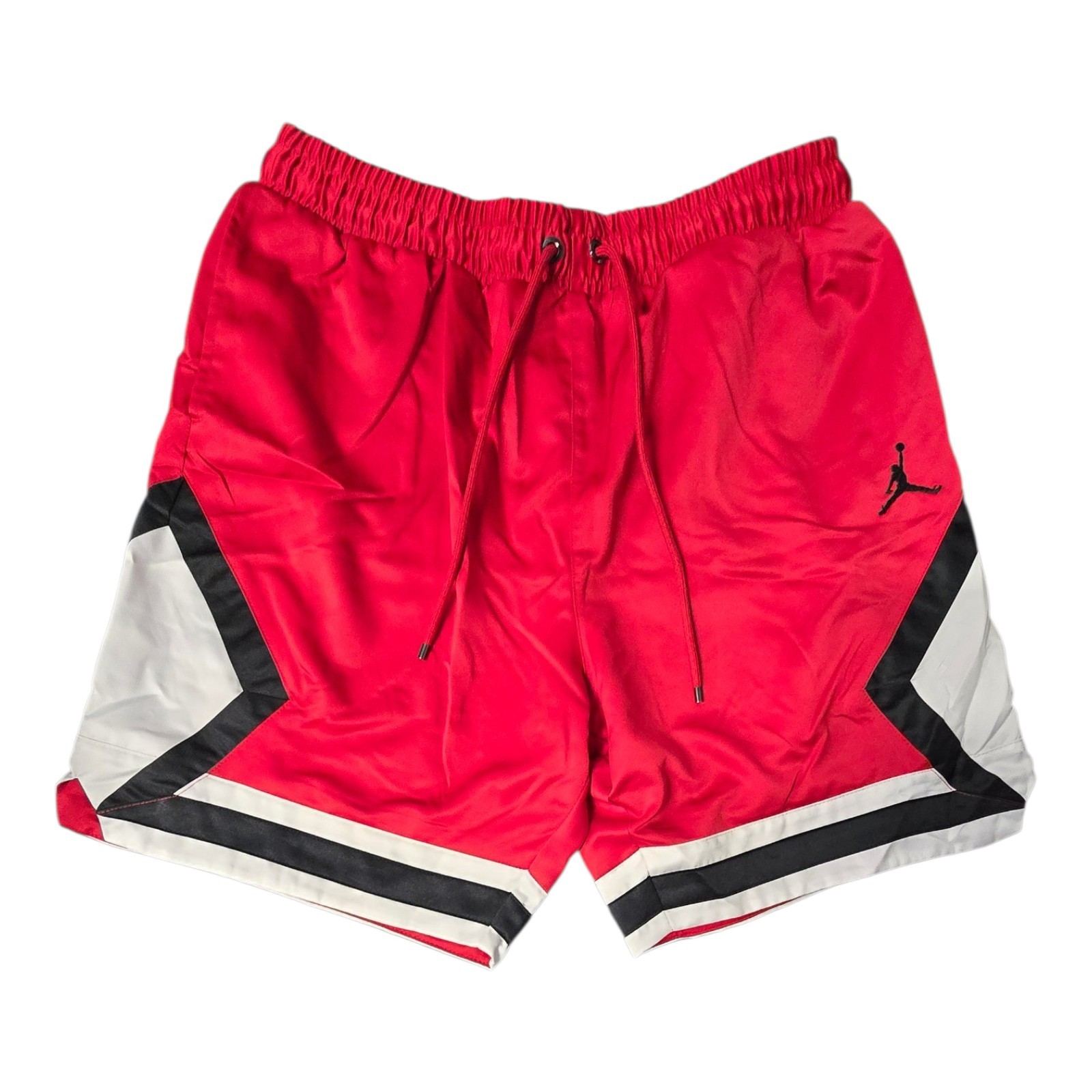 Nike Air Jordan Jumpman Diamond Basketball Shorts  Sz M Red