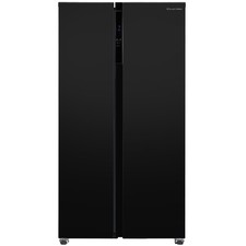 Image of Russell Hobbs 442 Litre Side-By-Side American Fridge Freezer - Black RH90AFF201B