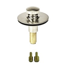Universal Lift n Lock Push Pull Bath Tub/Bathtub Drain Stopper Includes 3/8...