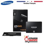 Disque dur SSD SAMSUNG 870 EVO grande capacité 256 Go 500 Go 1 To haute vitesse