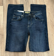 Wrangler 20X Vintage Boot Boys 12 Slim Dark Wash Blue Stretch Bootcut Jeans