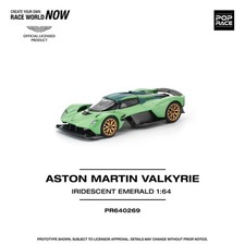 Pop Race 1:64 Aston Martin Valkyrie - Iridescent Emerald