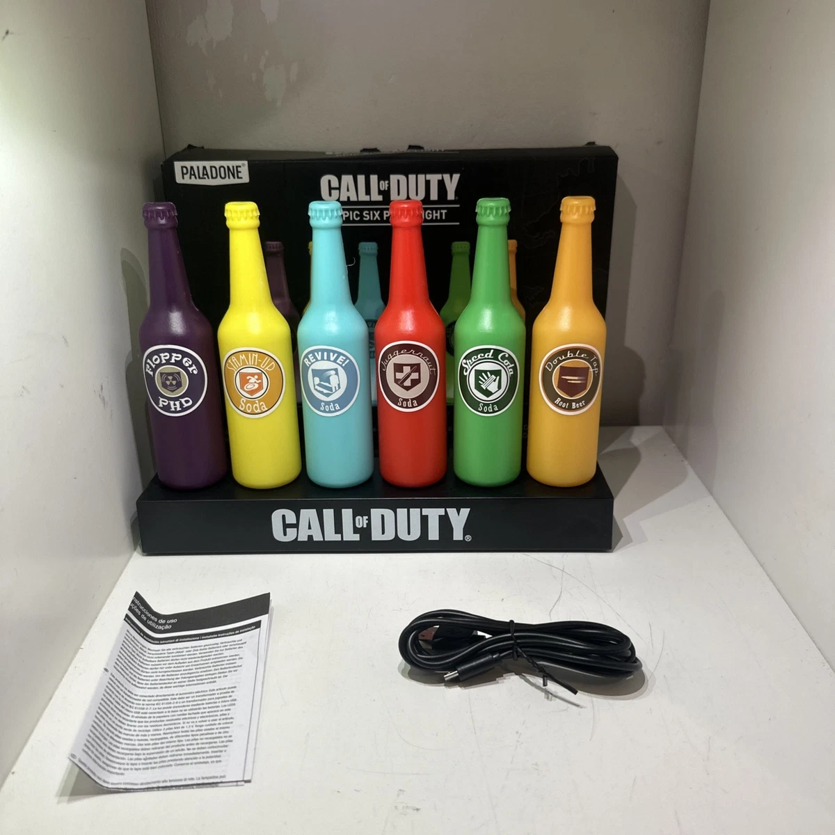 Cod Perk Light Call Of Duty Perk A Cola Six Pack Desk Light