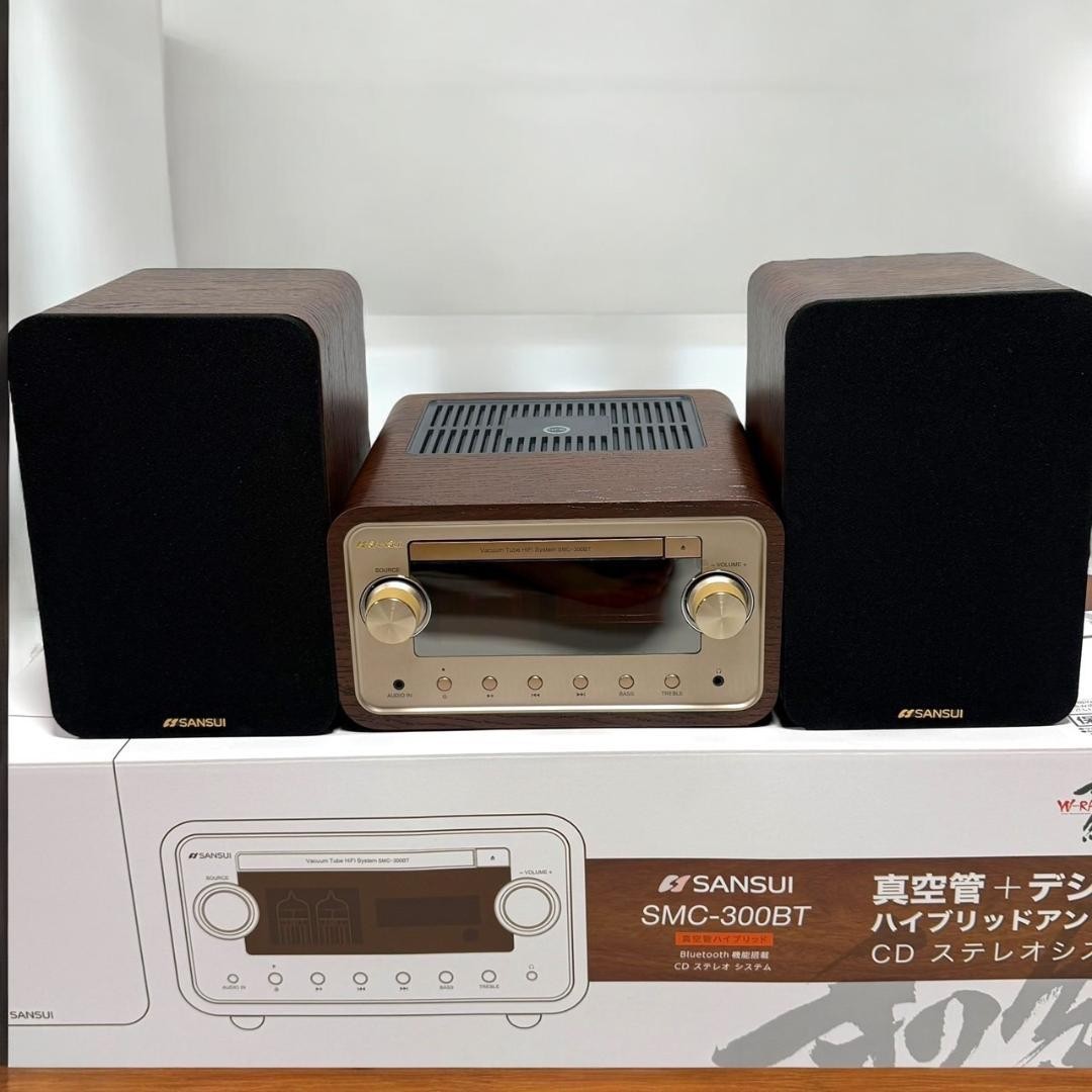 Sansui SMC-300BT Bluetooth Tube amplifier CD Stereo Perfect