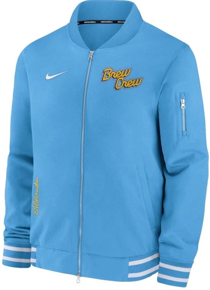 Nike Milwaukee Brewers MLB Jackets for sale | eBay