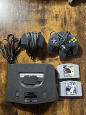Nintendo 64 N64 Console Gaming System/ W Controller And Cords