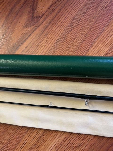 Winston IM 6-Loomis Blank 9'- 5 Wt- 2 5/8 oz-2 Piece-Zebra Wood Reel Seat - Image 9