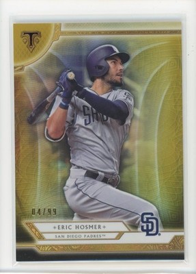 2018 Topps Triple Threads #15 Eric Hosmer Gold #/99 C8