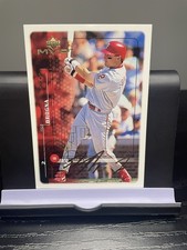 1999 Upper Deck MVP GOLD SCRIPT SIGNATURE Rico Brogna /100 RARE Phillies