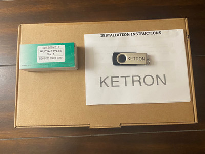 KETRON Pendrive USB Stick Audia Styles Vol. 3 ( for SD9,SD90,SD60,SD60K )