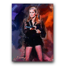 Ursula Andress #10 Art Card Limited 26/50 Edward Vela Signed (Movies Actress)