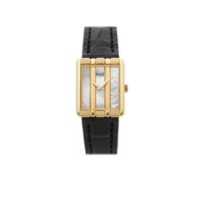 Piaget Classic Ladies Yellow Gold Mother of Pearl Quartz Watch 19mm x 23mm 8393