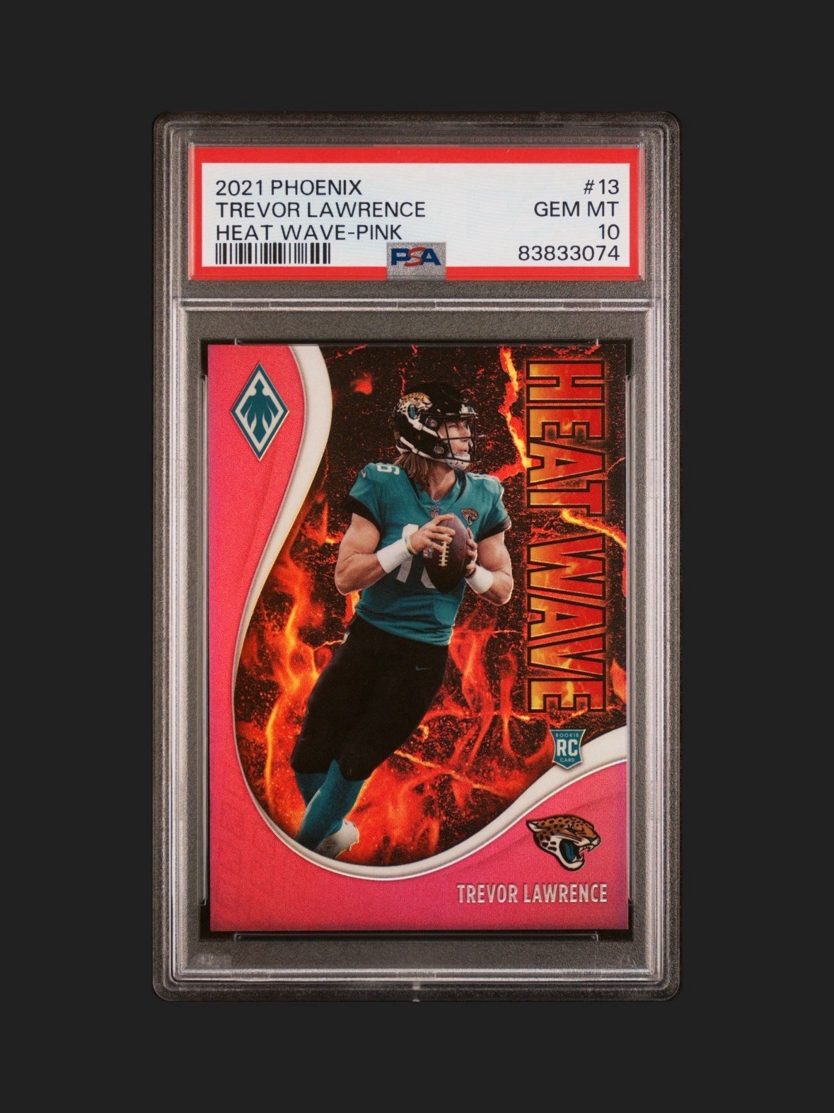 Trevor Lawrence Panini Phoenix Heat Wave #13 Pink