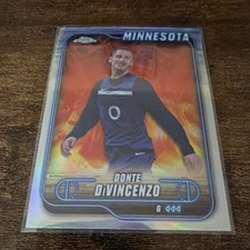 Topps 2023 Chrome Base Set Donte DiVincenzo Minnesota Basketball #20