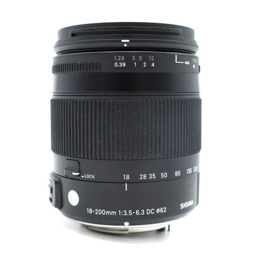 Sigma 18-200mm F3.5-6.3 DC Macro HSM Zoom Lens Good Condition
