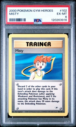 Misty (Unlimited) graded PSA 6 for sale on eBay