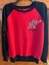 Wizards Logo Ladies Sweatshirt Size Medium 60 Cotton, 40 Polyester