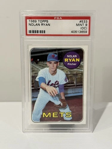 1969 Topps - High # Nolan Ryan #533 PSA 9 (OC)