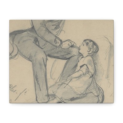 David Bles - Jhr. Lambertus van den Berch van Heemstede - Canvas Wall Art