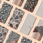 Personalised Wallet Phone Case for iPhone 17 16 15 14 13 Pro Max Leopard Print