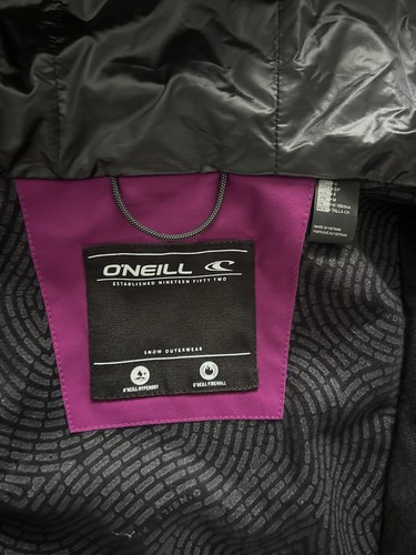 NWT O’Neill Ski Snowboard Women Elevation Jacket Size S Purple Hooded Coat - Picture 10 of 17