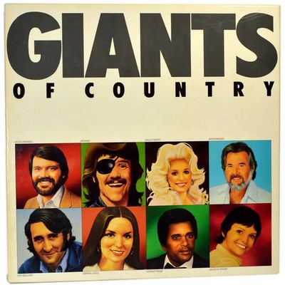 LP-BOX Glen Campbell, Kenny Rogers a.o. Giants of Country NEAR MINT Readers