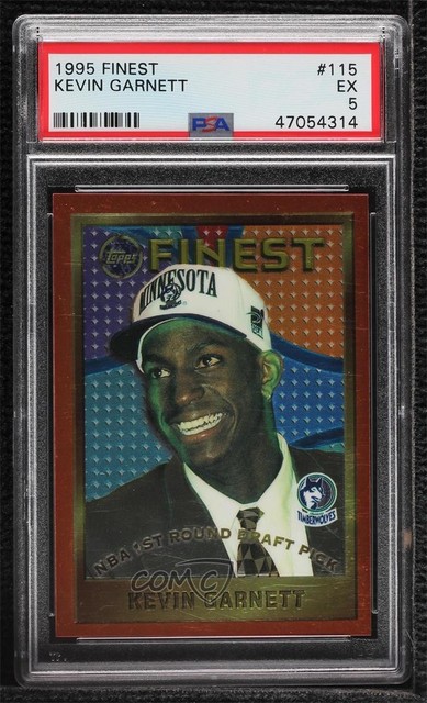 Kevin Garnett 1995 Topps Finest