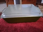 Vintage Green Pyrex Casserole